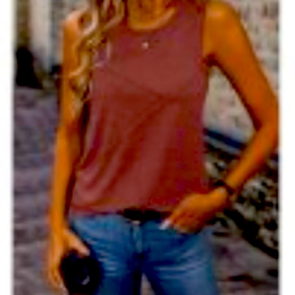 SHEIN Dusty Rose Tank Top
